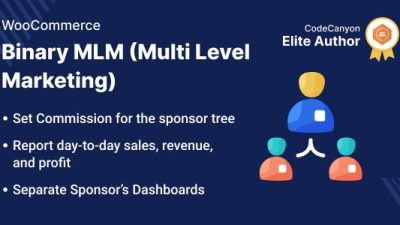 WooCommerce Binary Multi Level Marketing [MLM] Nulled Free Download