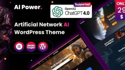 AI Power v1.0 AI WordPress Theme
