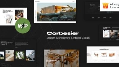 Corbesier v1.8.0 – Modern Architecture & Interior Design WordPress Theme
