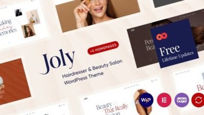 Joly v1.7 Hairdresser & Beauty Salon WordPress Theme