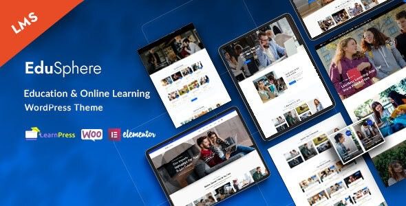 EduSphere v1.5.0 Education & Online Learning WordPress Theme