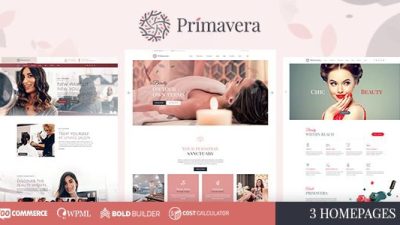 Primavera v1.3.0 Nail & Beauty Salon, Hairdresser