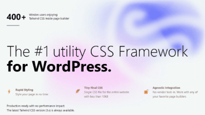 Winden The #1 utility CSS Framework for WordPress Free Download