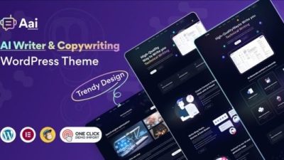 Aai v1.0.0 AI Writer & AI Copywriting Landing Page Theme