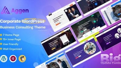 Aggen v2.1.0 Business Consulting Theme