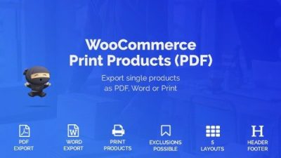 WooCommerce Print Products (PDF) v1.8.8