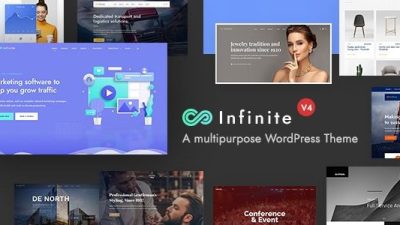Infinite v4.0.3 Responsive Multipurpose WordPress Theme [Activated]