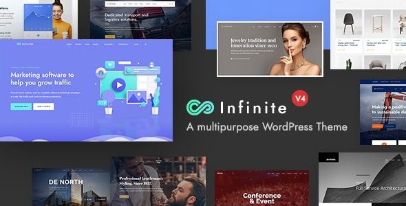 Infinite v4.0.3 Responsive Multipurpose WordPress Theme [Activated]