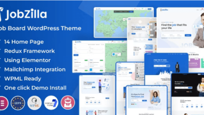 JobZilla v.1.6 – Job Board WordPress Theme