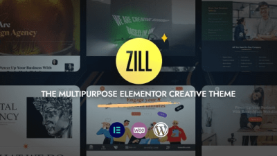 ZILL v1.0.0 Multipurpose Elementor Creative Theme