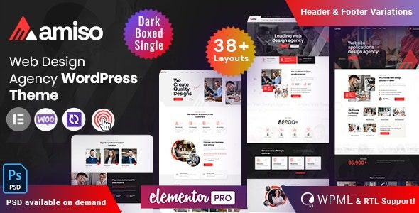 Amiso v.1.5 – Web Design Agency