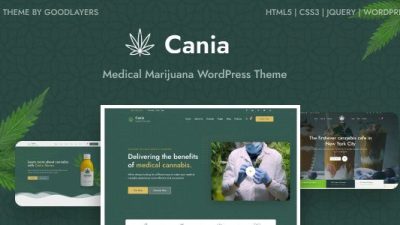 Cania – Marijuana Medical WordPress