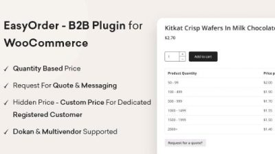 EasyOrder v.1.0.2 – B2B Plugin for WooCommerce