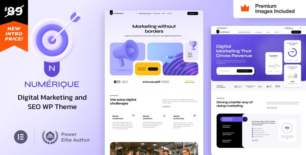Numérique v.1.1 SEO Digital Marketing WordPress [Activated]