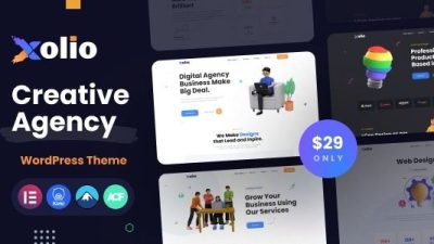 Xolio v1.0 – Creative Agency & Portfolio WordPress Theme