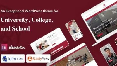 Unicamp Nulled University and College WordPress Theme Free Download