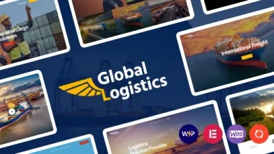 Global Logistics v3.7.0 Transportation & Warehousing WordPress Theme