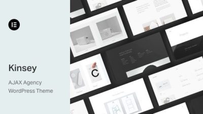 Kinsey AJAX Agency WordPress Theme Free Download