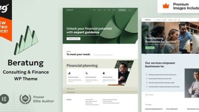 Beratung Consulting & Finance WordPress Free Download