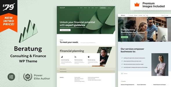 Beratung Consulting & Finance WordPress Free Download