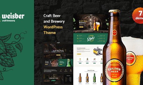 Weisber v1.1.8 – Craft Beer & Brewery WordPress Theme Download