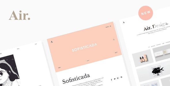 Air v2.2.8 Portfolio WordPress Theme