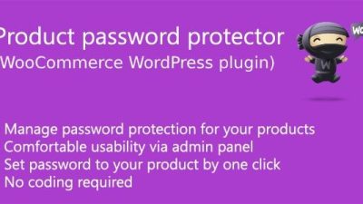 Product password protector for WooCommerce Free Download