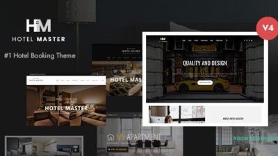 Hotel Master v4.1.8 Hotel Booking WordPress Theme