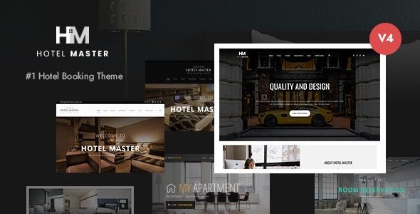 Hotel Master v4.1.8 Hotel Booking WordPress Theme