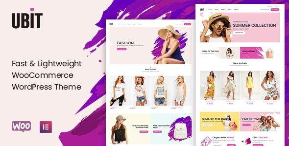 Ubit Fashion Store WooCommerce Theme Free Download