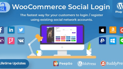 WooCommerce Social Login v2.5.2 [CodeCanyon]