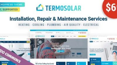 Termosolar Nulled Maintenance Services WordPress Theme Free Download