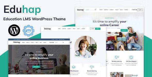 Eduhap v1.0.0 Education LMS WordPress Theme