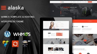 Alaska – WHMCS & Hosting WordPress Free Download