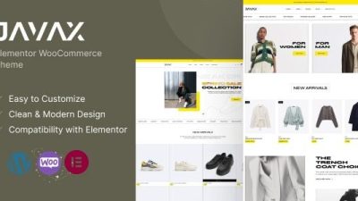 Javax v.1.0.0 Elementor WooCommerce Theme