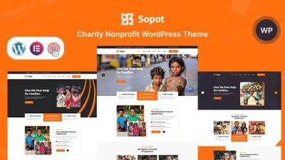 Sopot Nulled Charity NonProfit Fundraising WordPress Theme Free Download