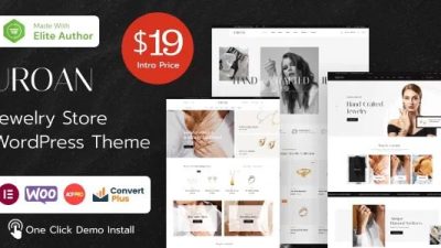 Uroan Nulled Jewelry Store WordPress Theme Free Download
