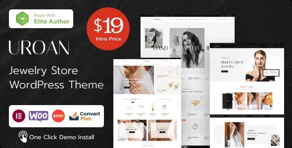 Uroan Nulled Jewelry Store WordPress Theme Free Download