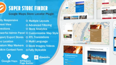 Super Store Finder for WordPress Nulled Free Download