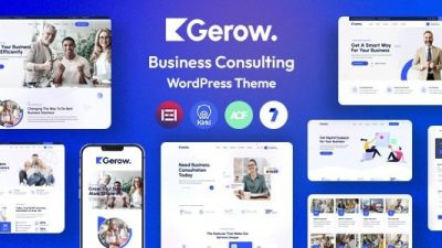Gerow Business Consulting WordPress Theme Free Download