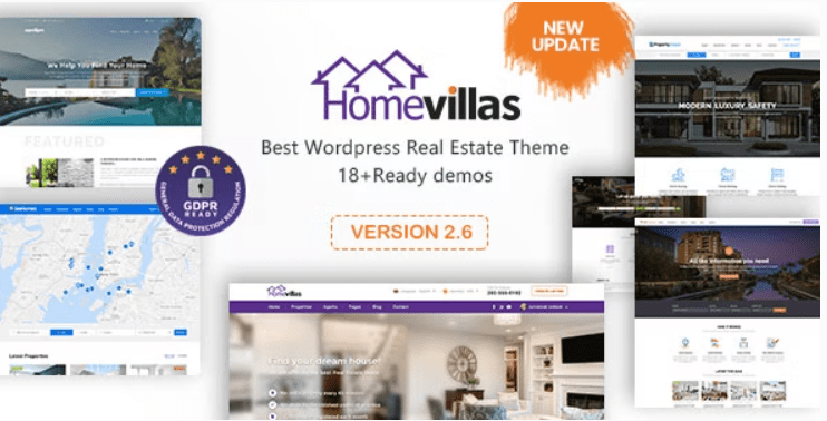 [Fixed*] Home Villas v2.8 Real Estate WordPress Theme [Activated