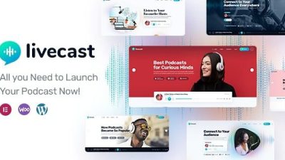 Livecast v1.1.0 Podcast Theme