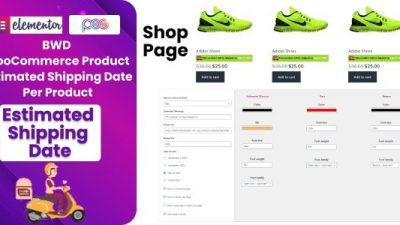 BWD Product Estimated Shipping Date For WooCommerce v.1.0