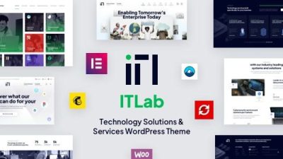 ITLab Nulled Technology Solutions & Services WordPress Theme Free Download