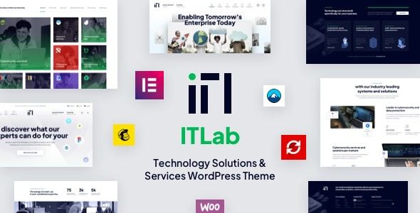 ITLab Nulled Technology Solutions & Services WordPress Theme Free Download