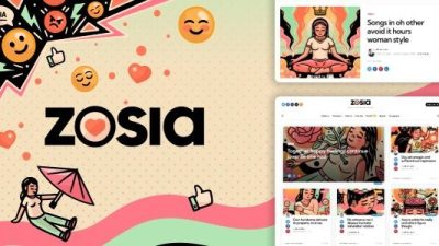 Zosia v1.2.1 Personal WordPress Blog Theme