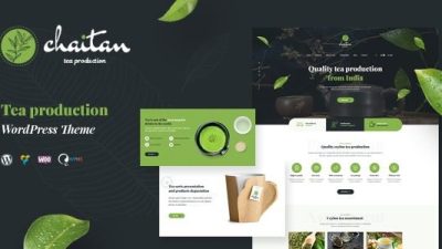 Chaitan v1.2.5 Tea Production Company & Organic Store WordPress Theme