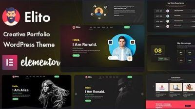 Elito Creative Portfolio WordPress Theme Free Download