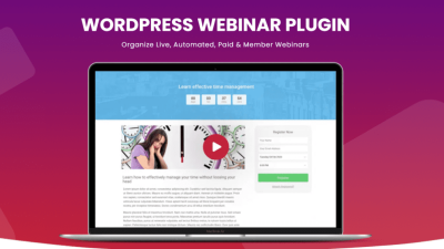 WebinarPress Pro v2.26.26 WordPress Webinar Plugin