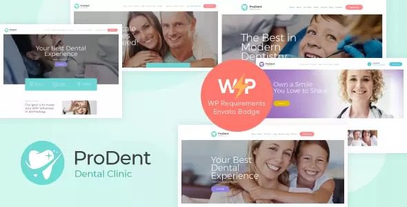 ProDent Nulled Dental Clinic & Healthcare Doctor WordPress Theme Free Download